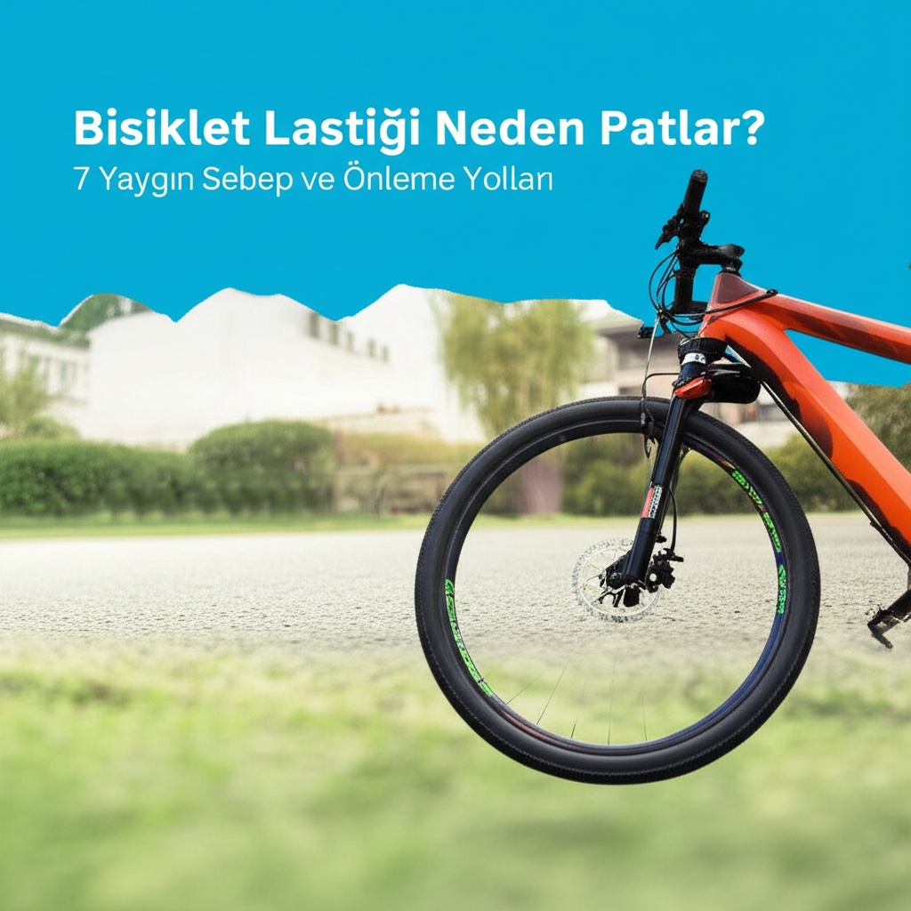 Bisiklet Lastiği Neden Patlar? 7 Yaygın Sebep ve Önleme Yolları