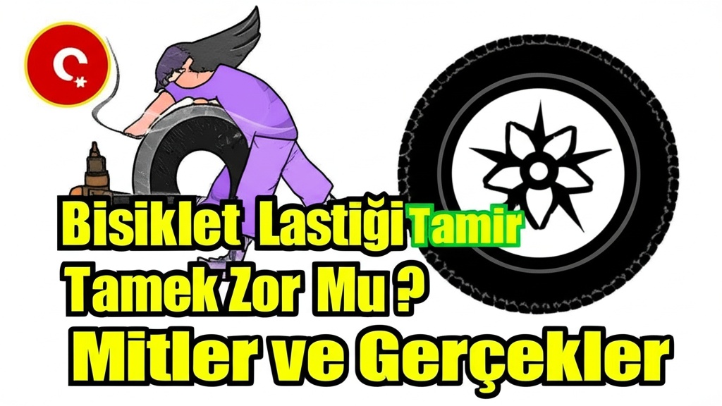 Bisiklet Lastiği Tamir Etmek Zor Mu? Mitler ve Gerçekler