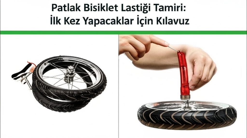 Patlak Bisiklet Lastiği Tamiri: İlk Kez Yapacaklar İçin Kılavuz