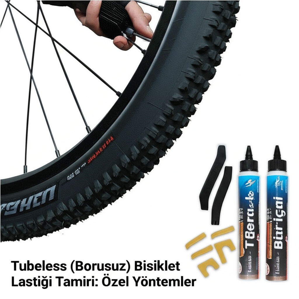 Tubeless (Borusuz) Bisiklet Lastiği Tamiri: Özel Yöntemler